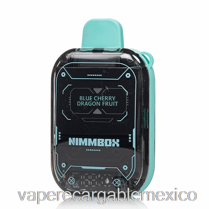 Vape Recargable Vapengin Nimmbox 10000 Fruta Del Dragón De Cereza Azul Desechable